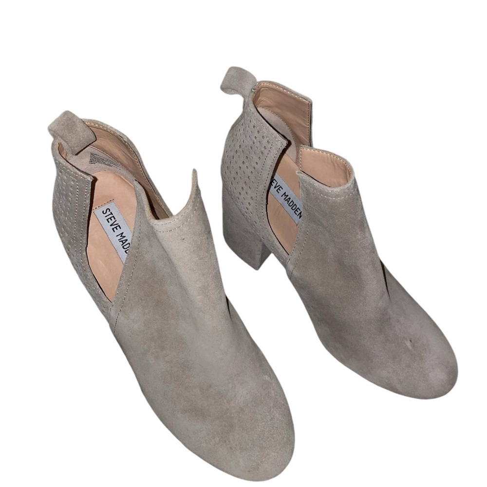 Steve Madden Nomad Taupe Suede - Picture 5 of 8